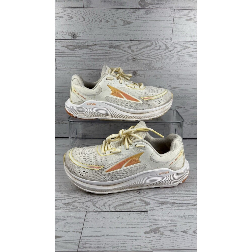 Altra Paradigm 6 Athletic Running Shoes White Sneakers Women's Size 8.5 #486